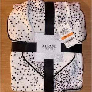 Alfani Intimates Long Sleeve Pajama Set